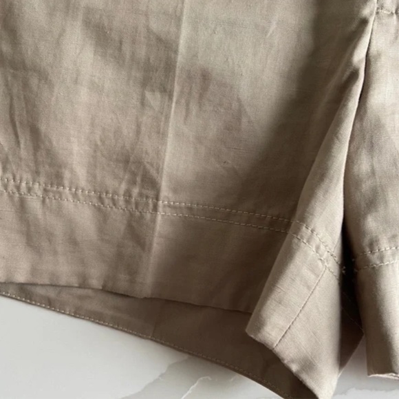 MARC JACOBS COTTON LINEN CARGO SHORTS TRAVEL SAFARI CRUISE BEACH SUMMER HIKING - Picture 6 of 7